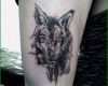 Ausgezeichnet Wolf Tattoo Vorlage Schönste Wolf Tattoo Blackwork